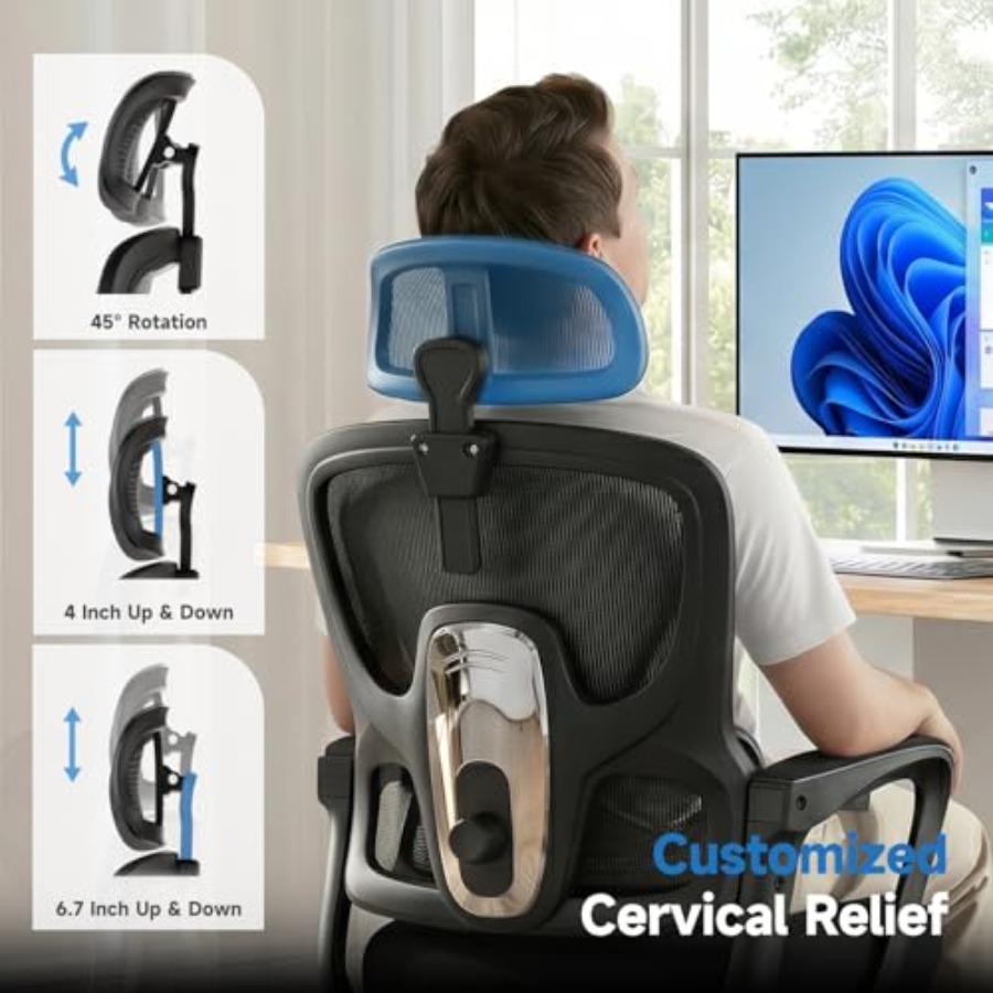 가정/사무실용으로 적합한 인체공학적 디자인의 사무용 의 - Ergonomic Office Chair 리뷰 및 가격