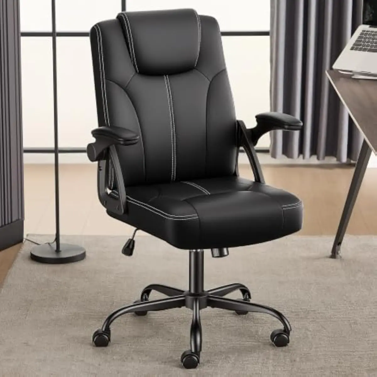 360도 회전이 가능한 베이스와 최대 125도까지 조절 - Ergonomic Office Chair 리뷰 및 가격
