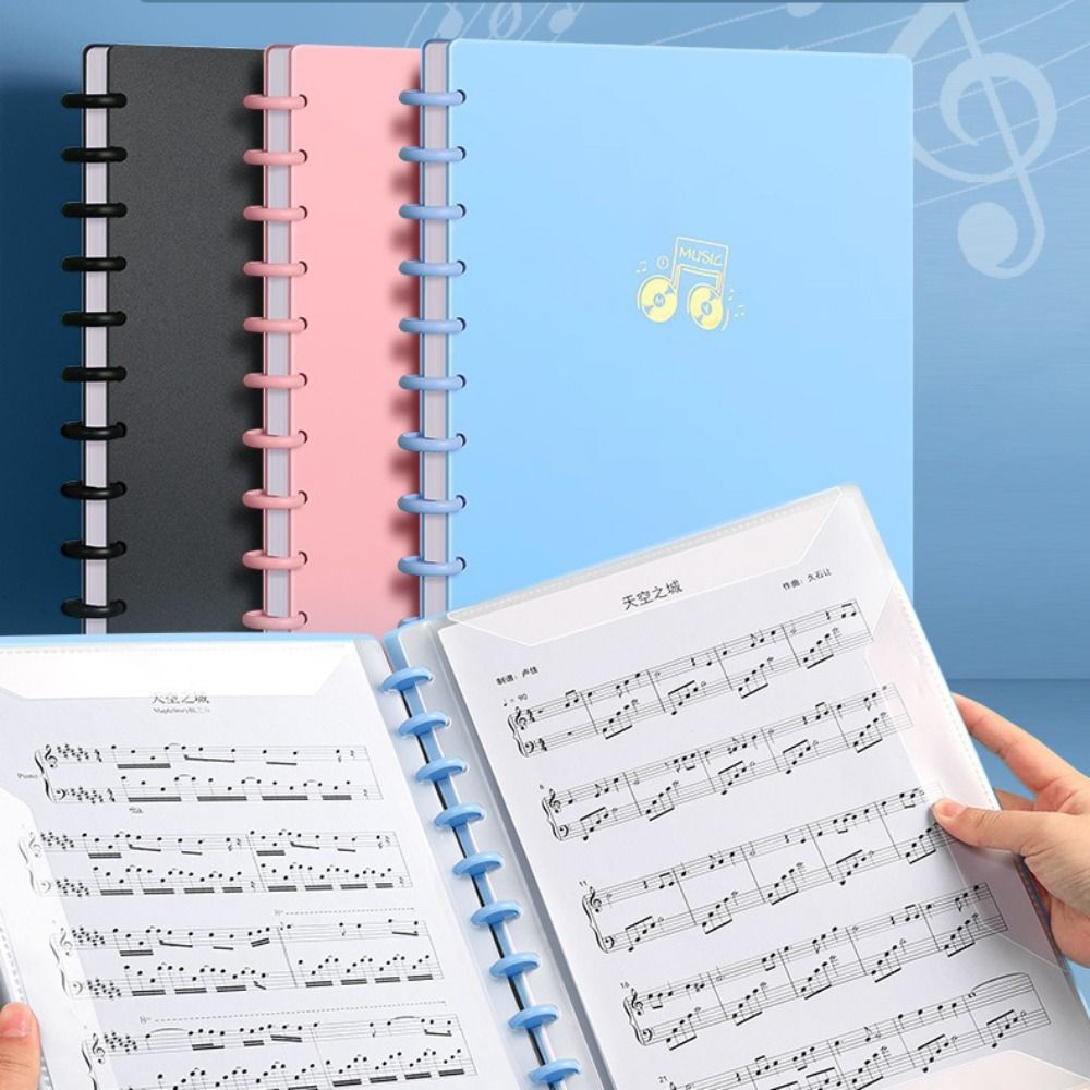 새로운 플라스틱 음악 점수 폴더 투명 A4 피아노 시트 - Document Scanner Portable 리뷰 및 가격