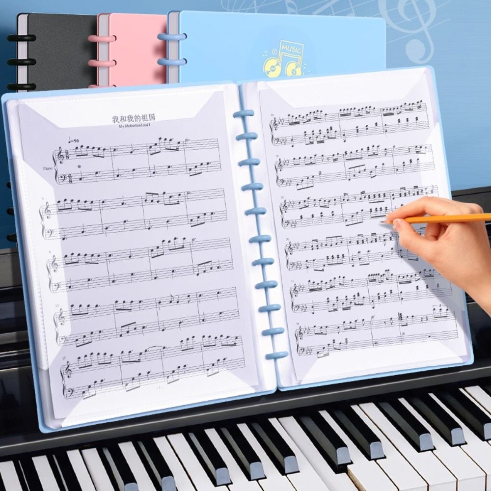 크리 에이 티브 플라스틱 음악 점수 폴더 A4 투명 피 - Document Scanner Portable 리뷰 및 가격