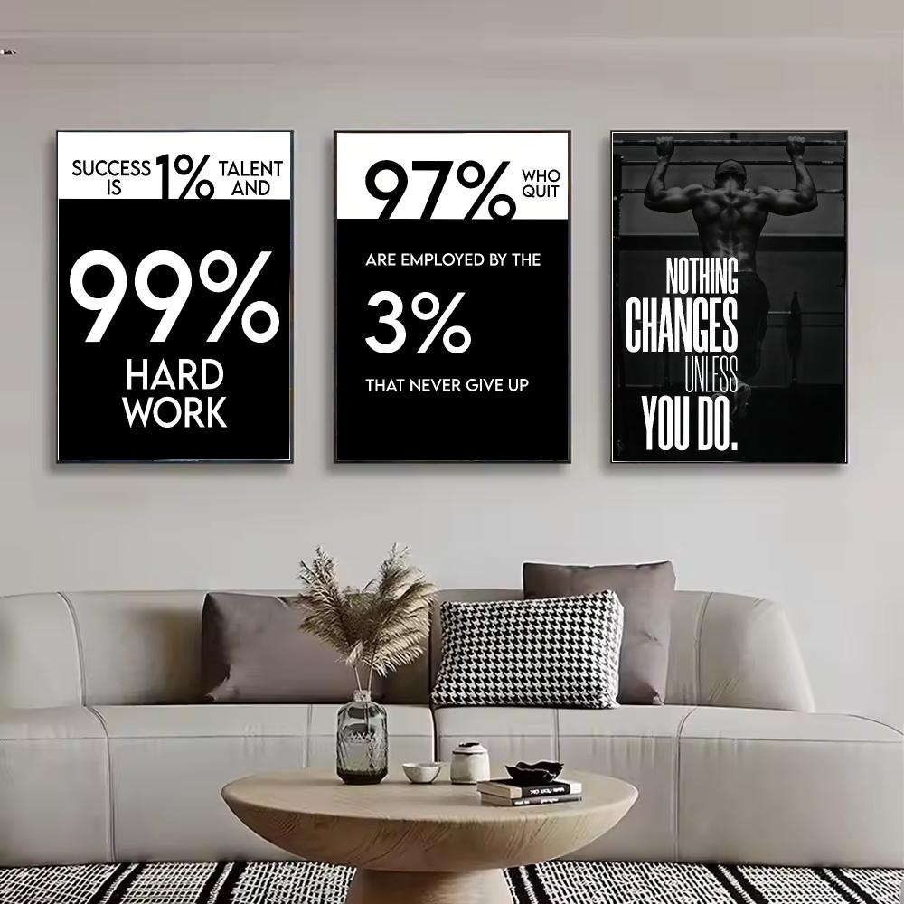 마인드셋이 중요하다 성공 중심 영감을 주는 캔버스 포스 - Home Office Room Inspiration 리뷰 및 가격